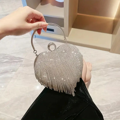 Luxurious Rhinestone Dinner Bag