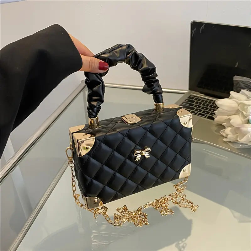 Luxe Quilted Handbag