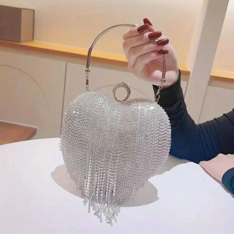 Luxurious Rhinestone Dinner Bag