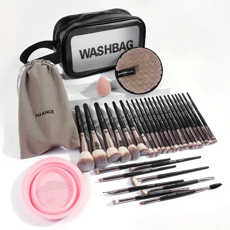 Soft Bristle Makeup Brush Kit