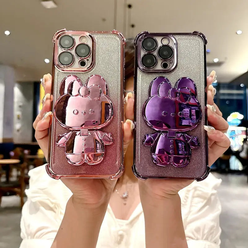 Romantic Rabbit Design with Mirror