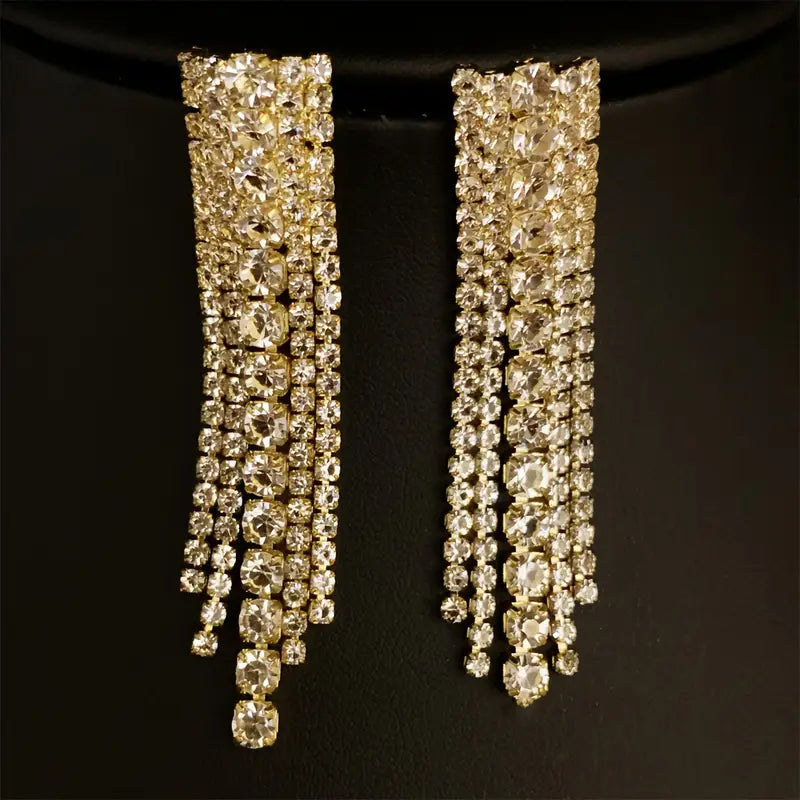 Jewelry Set - Sparkling Necklace & Earrings