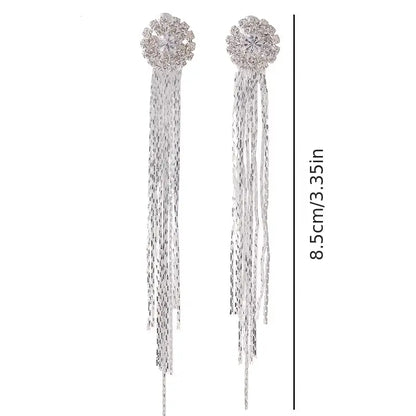 Luxe Tassel Earrings for Brides 💎