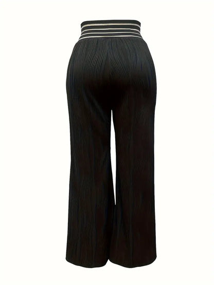 Everyday Essential High-Waisted Wide-Leg Pants