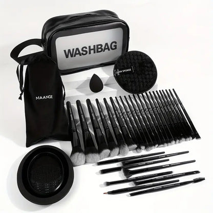 Soft Bristle Makeup Brush Kit